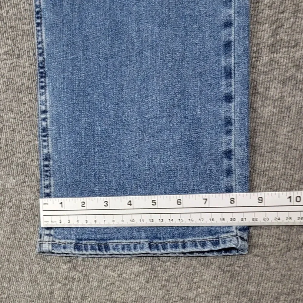 Hollister California Straight Jeans Mens 39x30* Blue Epic Flex Stretch Denim